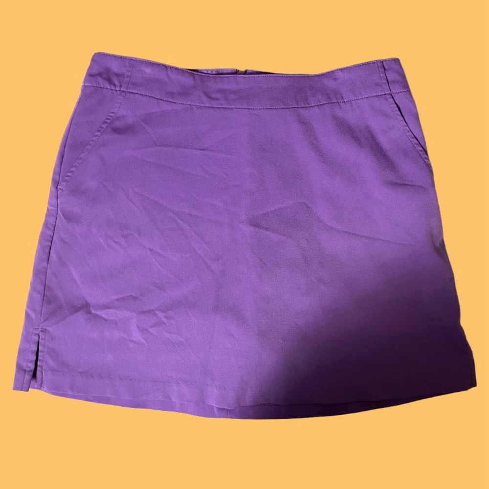 The cutest purple skort!